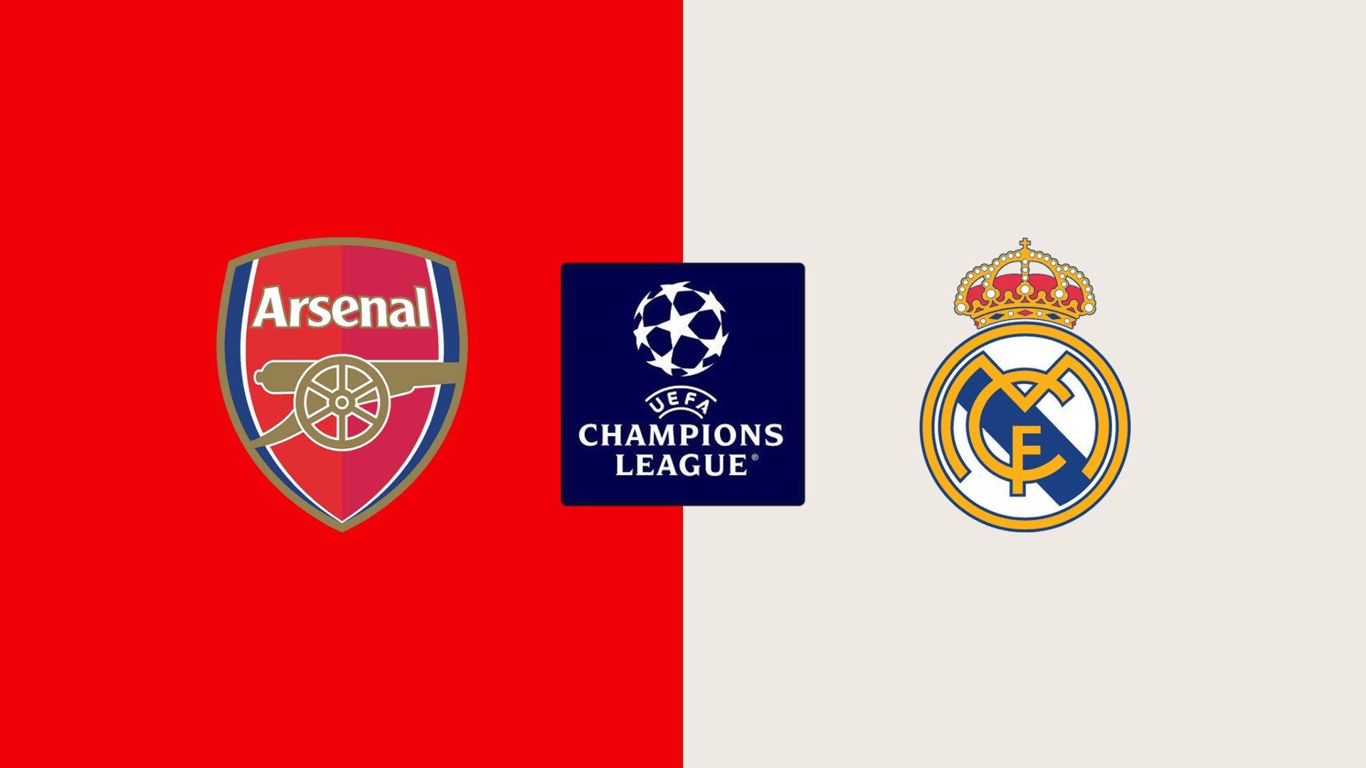 UEFA Champions League 				
Trận đấu: Real Madrid vs Arsenal
