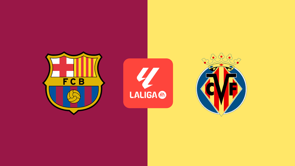 Laliga	
Trận đấu: Barcelona vs Villarreal
